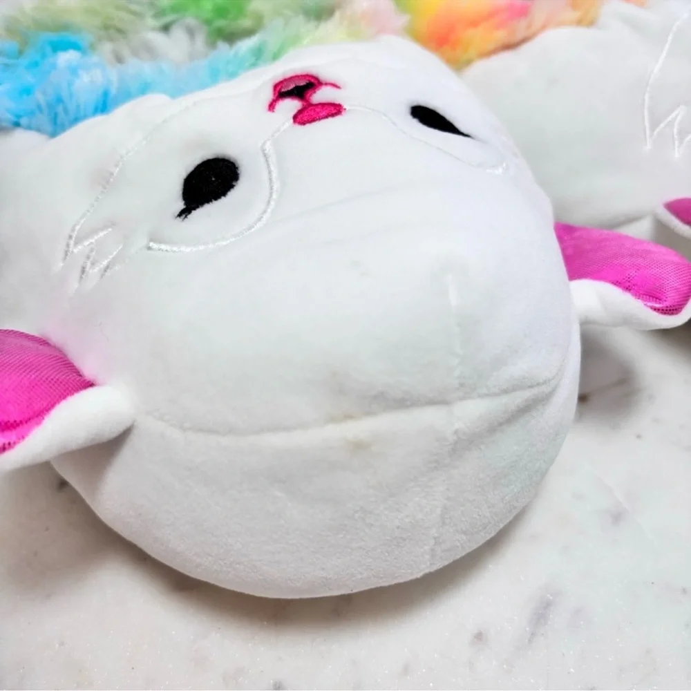 Squishmallows Unisex Youth Slip On‎ Soft & Cozy Cute Plush Squishie Slippers 4-5